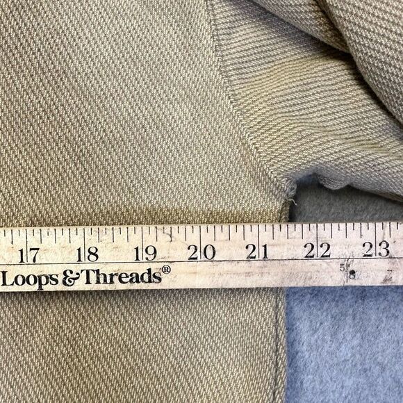 Orvis Men’s Size Medium Quarter Zip Pullover Sweater with Elbow Patch Tan Brown - Picture 6 of 7